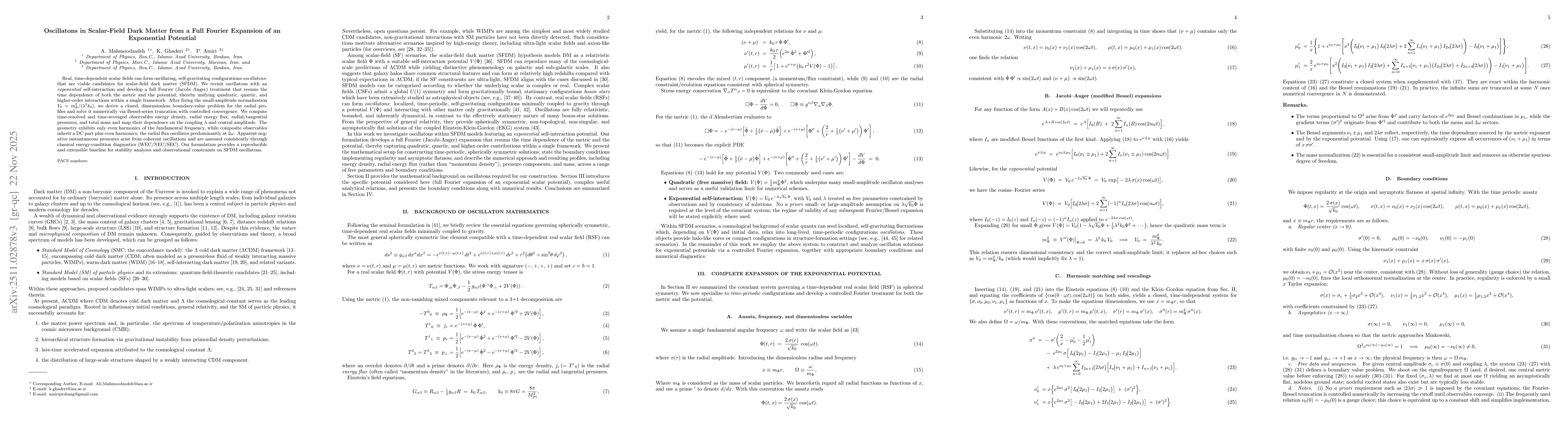 Thumbnail for Oscillatons in Scalar-Field Dark Matter from a Full Fourier Expansion of an Exponential Potential