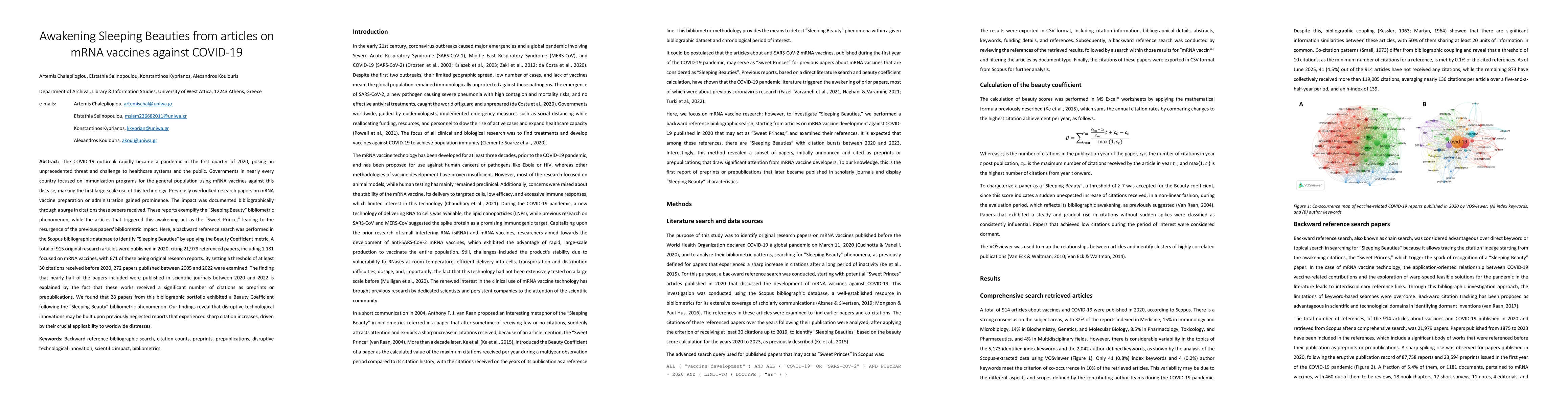 Thumbnail for Awakening Sleeping Beauties from articles on mRNA vaccines against COVID-19