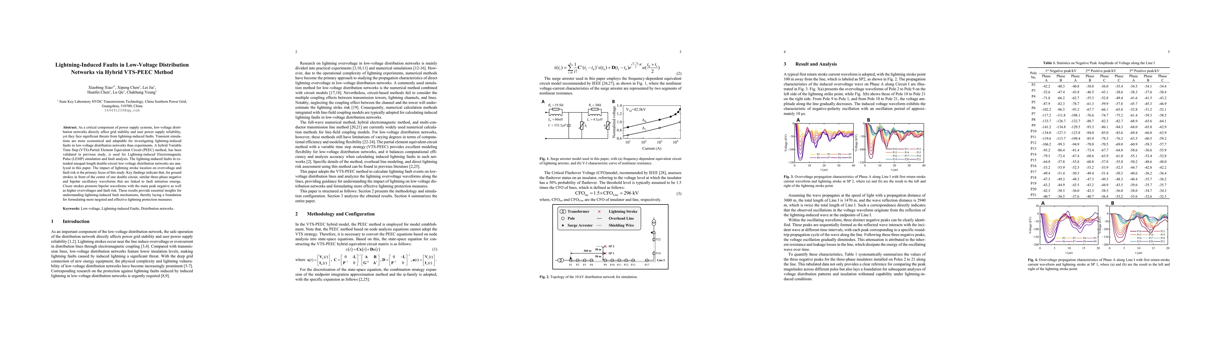 Thumbnail for Lightning-Induced Faults in Low-Voltage Distribution Networks via Hybrid VTS-PEEC Method
