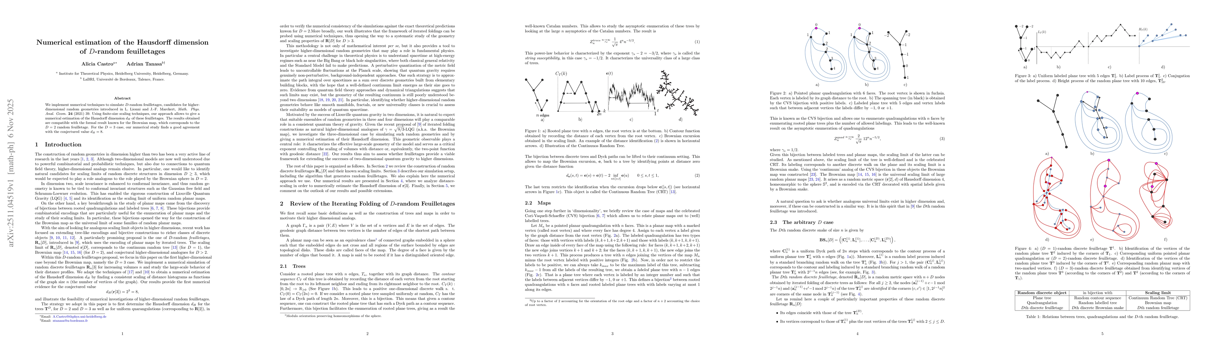 Thumbnail for Numerical estimation of the Hausdorff dimension of D-random feuilletages