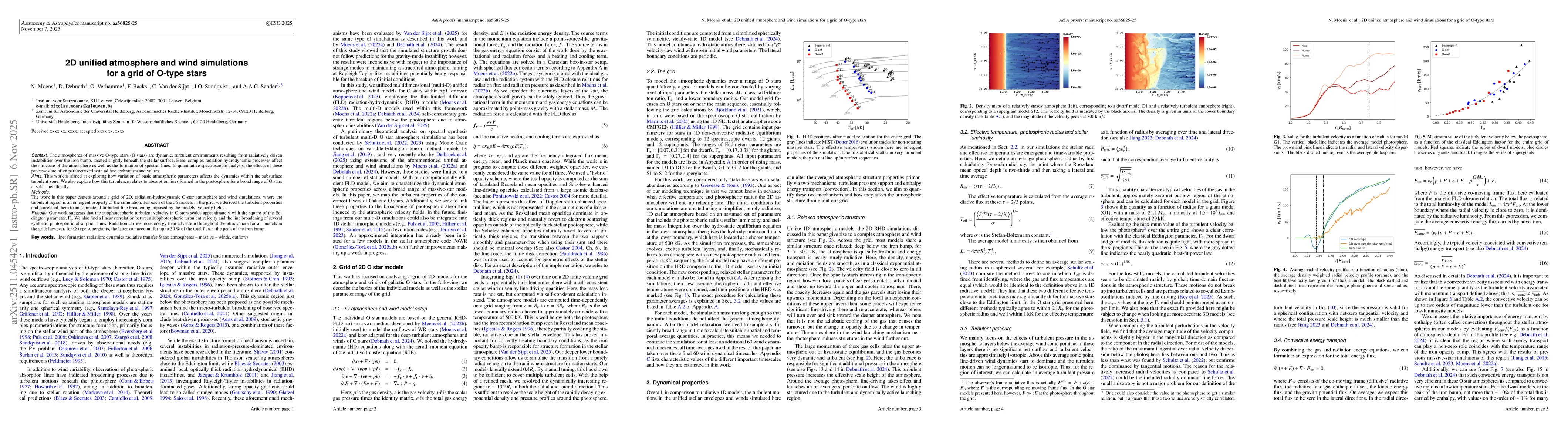 Thumbnail for 2D unified atmosphere and wind simulations for a grid of O-type stars