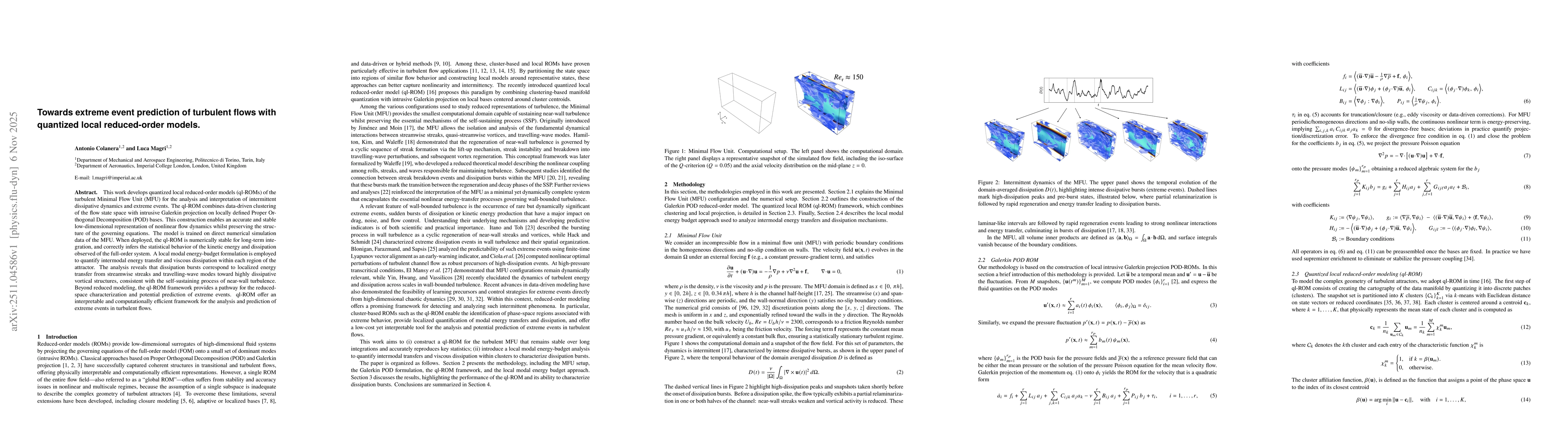 Thumbnail for Towards extreme event prediction of turbulent flows with quantized local reduced-order models