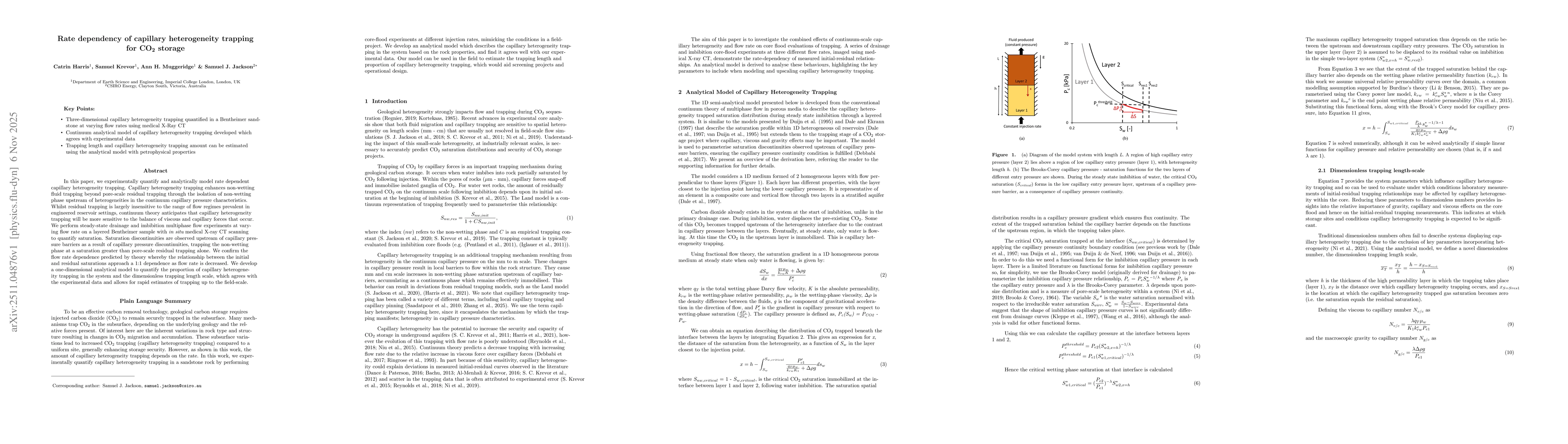 Thumbnail for Rate dependency of capillary heterogeneity trapping for CO2 storage