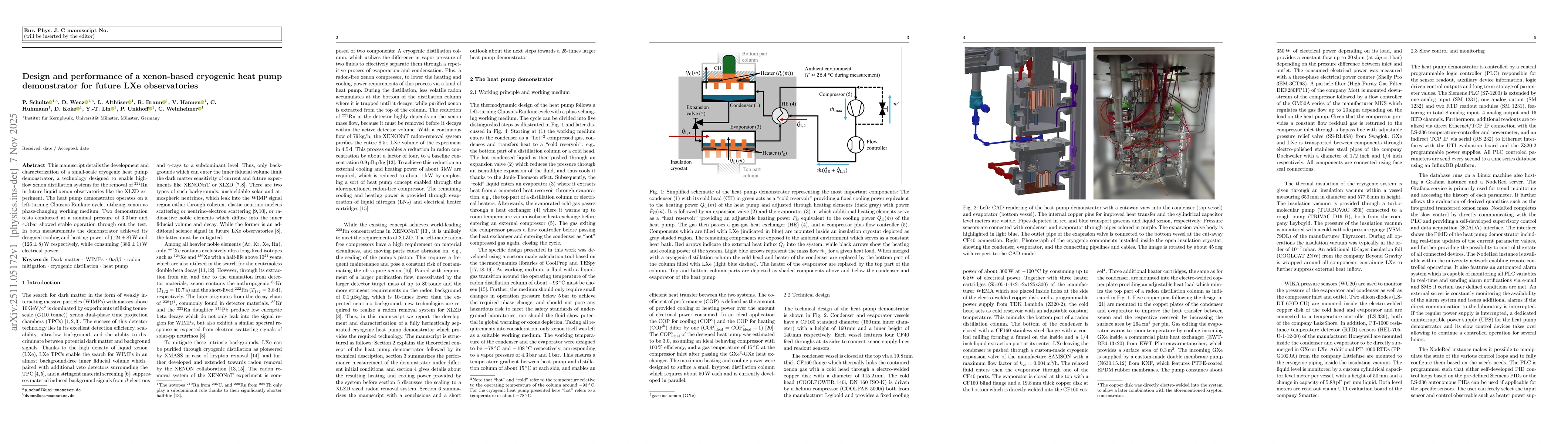 Thumbnail for Design and performance of a xenon-based cryogenic heat pump demonstrator for future LXe observatories