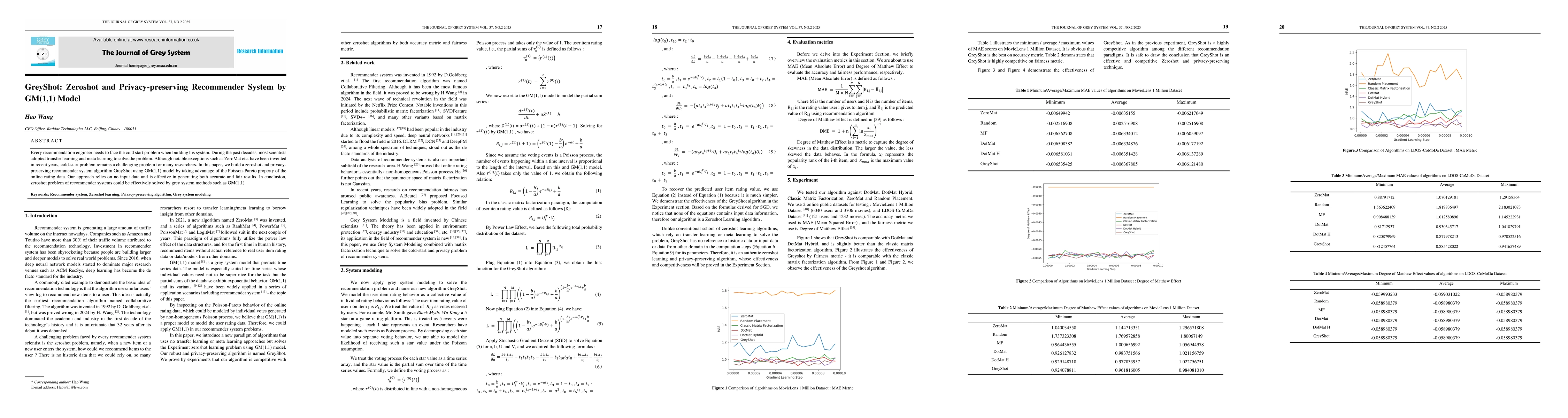 Thumbnail for GreyShot: Zeroshot and Privacy-preserving Recommender System by GM(1,1) Model