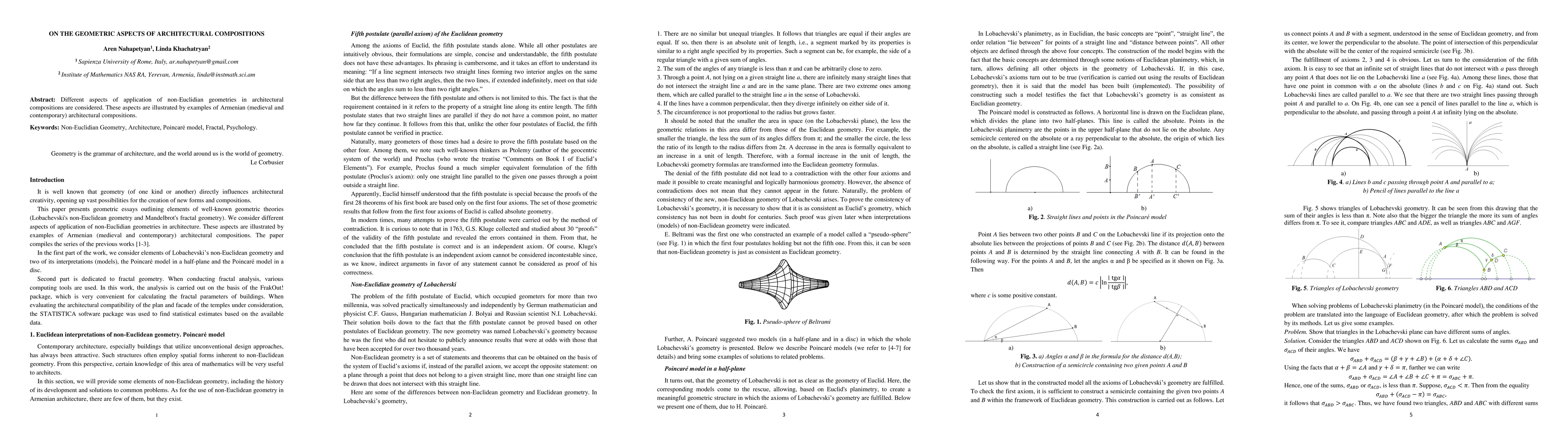 Thumbnail for On the geometric aspects of architectural compositions