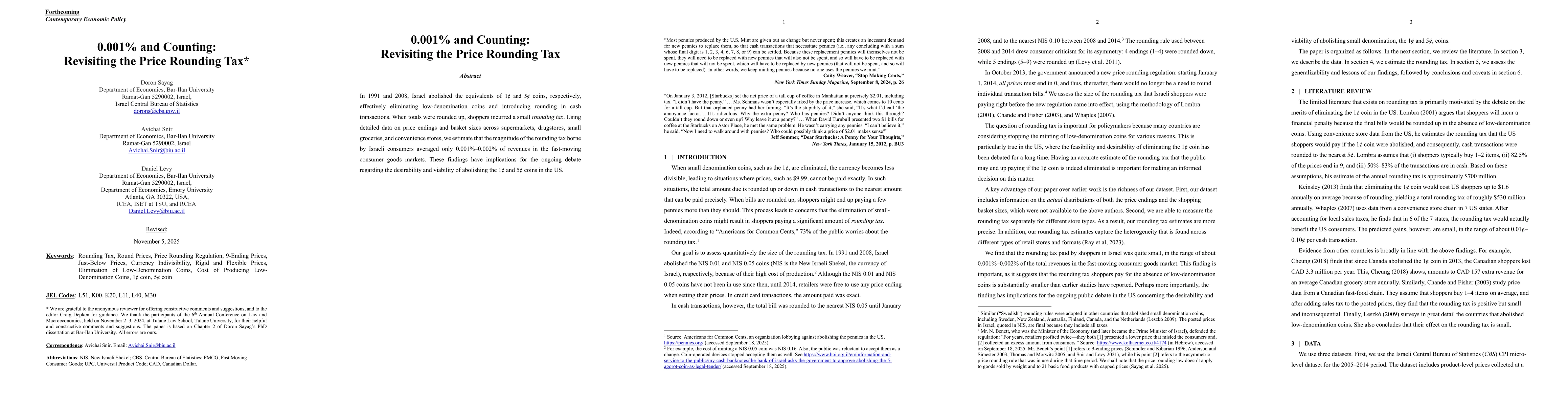 Thumbnail for 0.001% and Counting: Revisiting the Price Rounding Tax