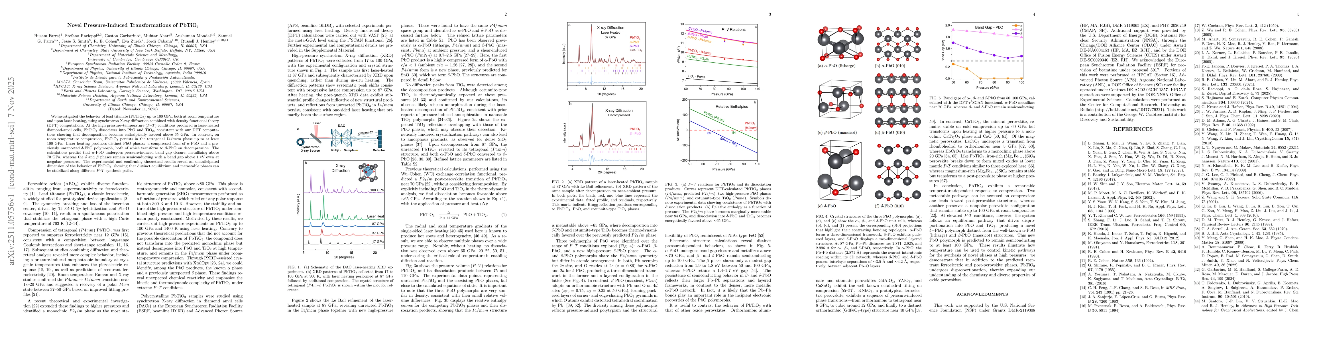 Thumbnail for Novel Pressure-Induced Transformations of PbTiO3