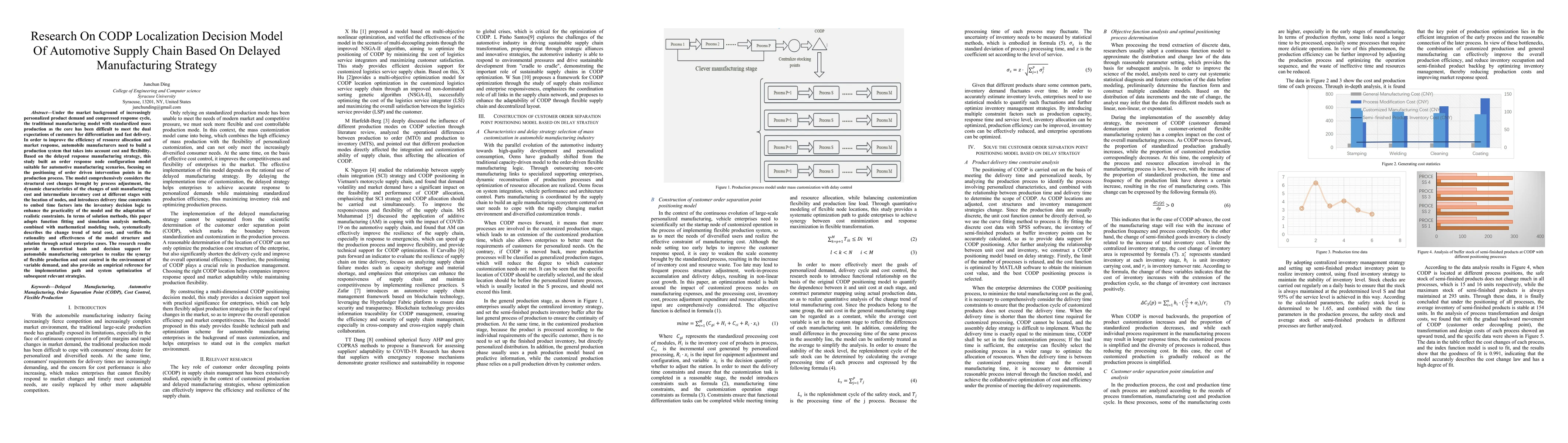 Thumbnail for Research On CODP Localization Decision Model Of Automotive Supply Chain Based On Delayed Manufacturing Strategy