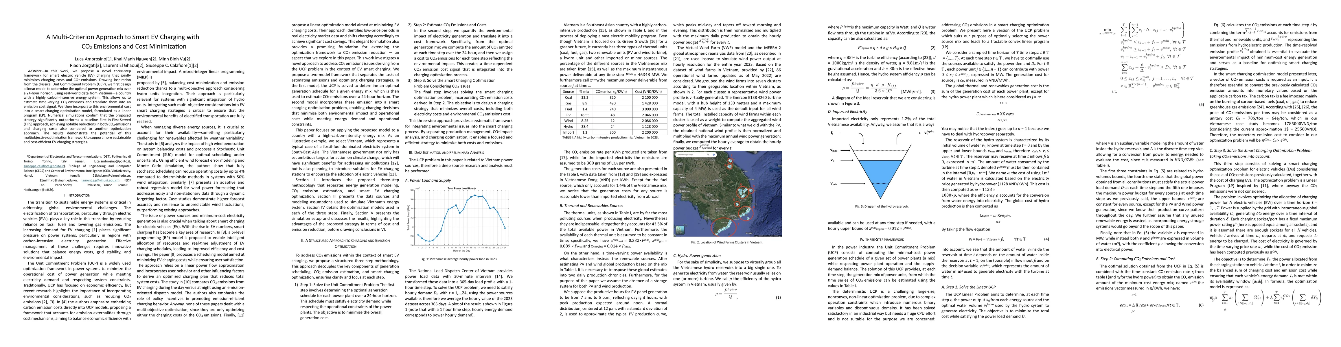 Thumbnail for A Multi-Criterion Approach to Smart EV Charging with CO2 Emissions and Cost Minimization
