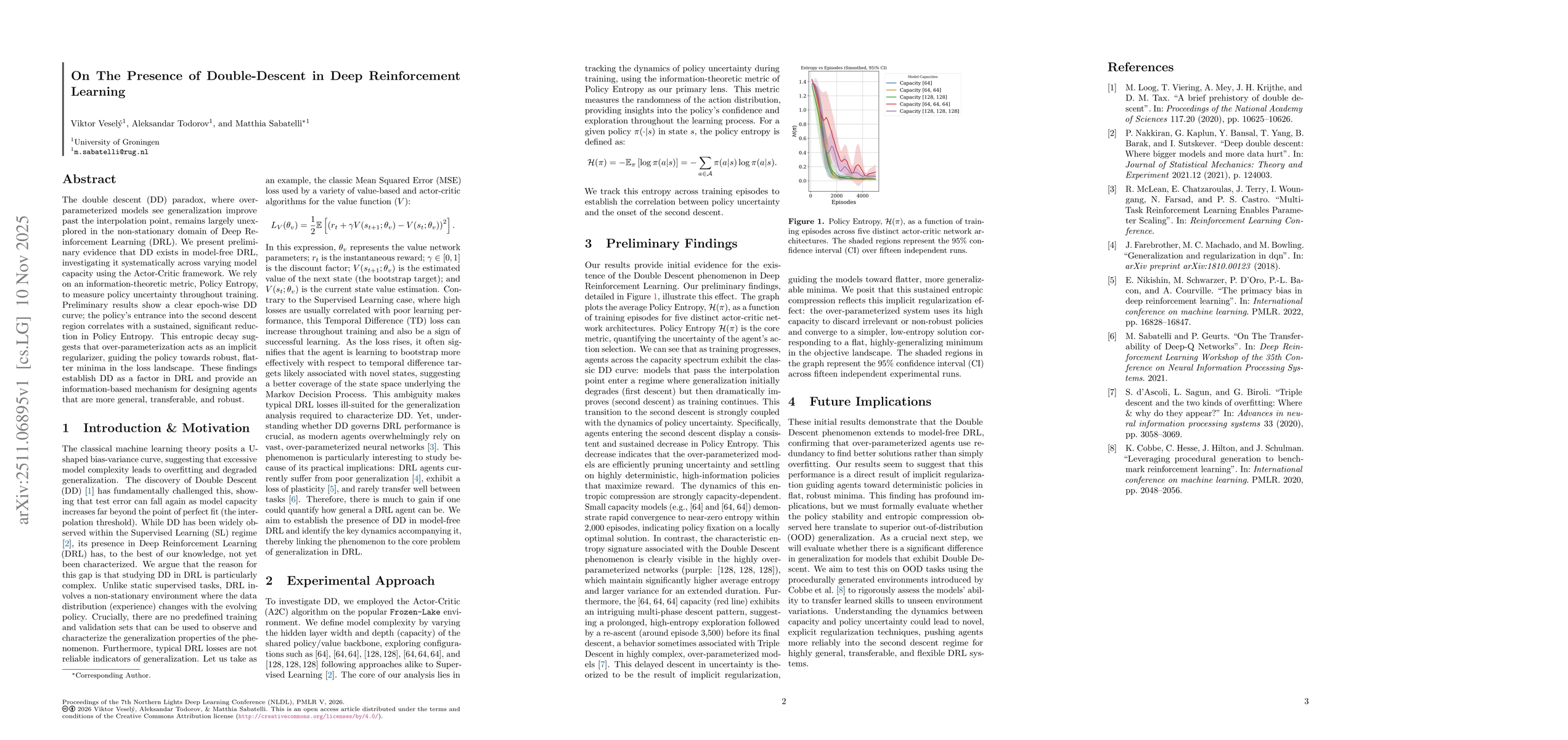 Thumbnail for On The Presence of Double-Descent in Deep Reinforcement Learning