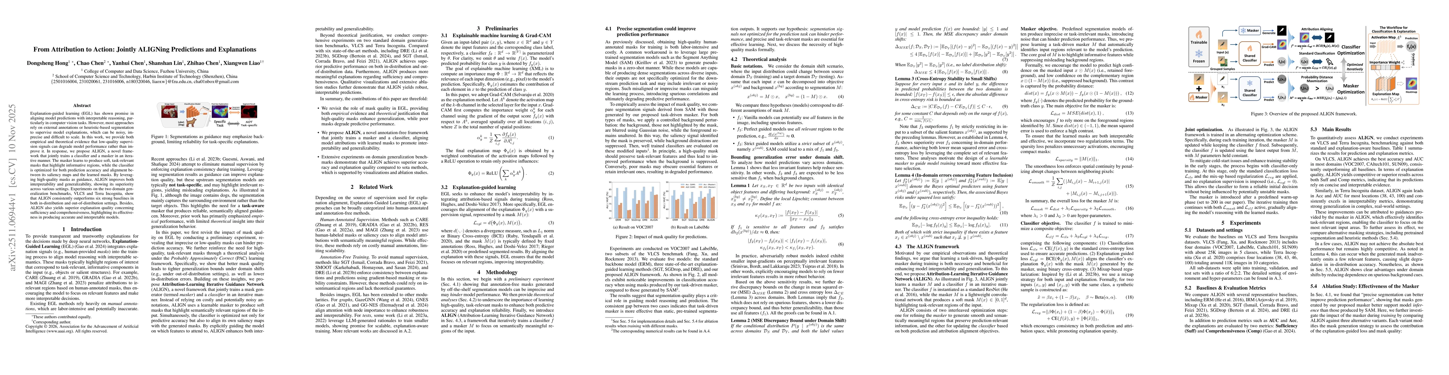 Thumbnail for From Attribution to Action: Jointly ALIGNing Predictions and Explanations