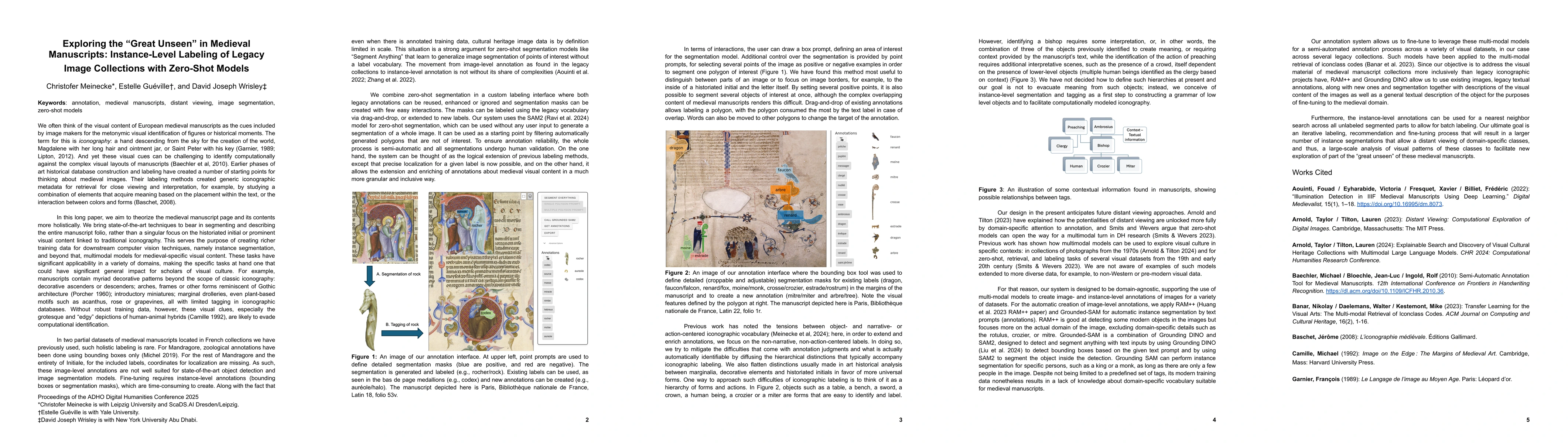Thumbnail for Exploring the "Great Unseen" in Medieval Manuscripts: Instance-Level Labeling of Legacy Image Collections with Zero-Shot Models