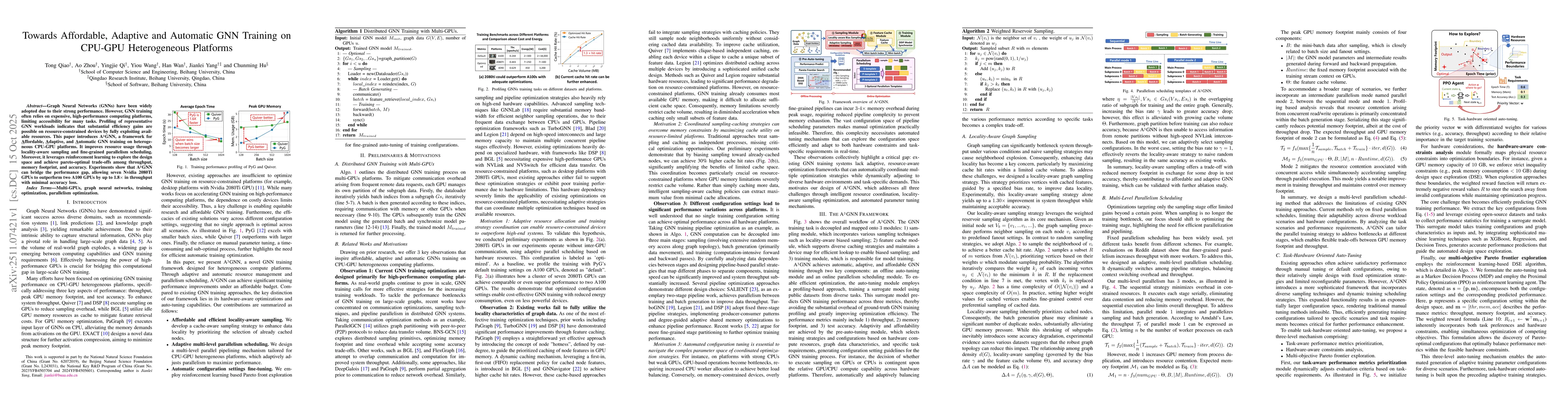 Thumbnail for Towards Affordable, Adaptive and Automatic GNN Training on CPU-GPU Heterogeneous Platforms