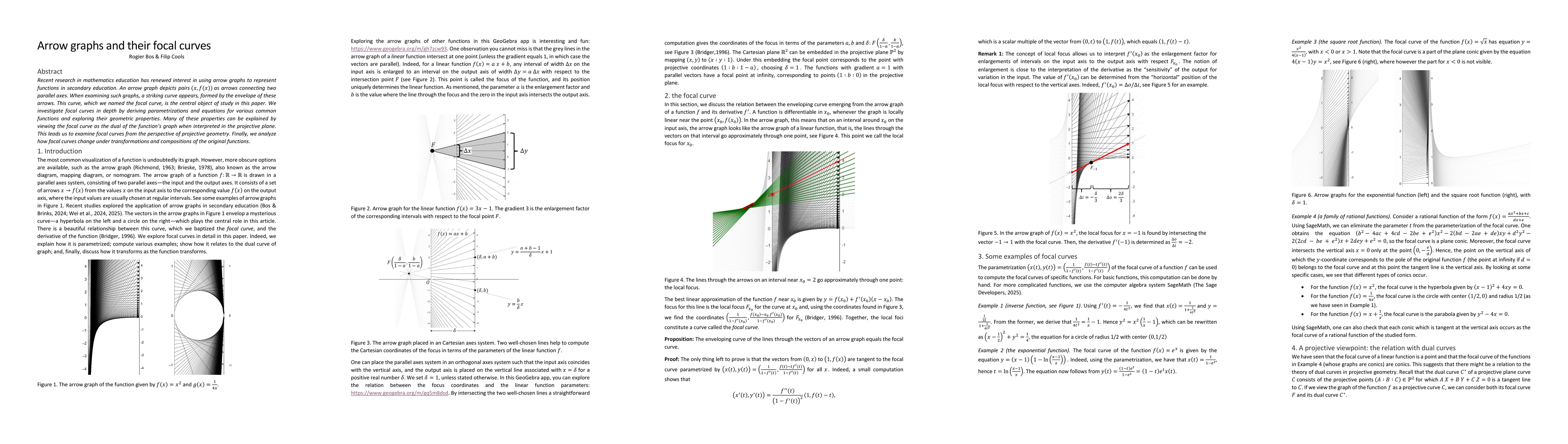 Thumbnail for Arrow graphs and their focal curves