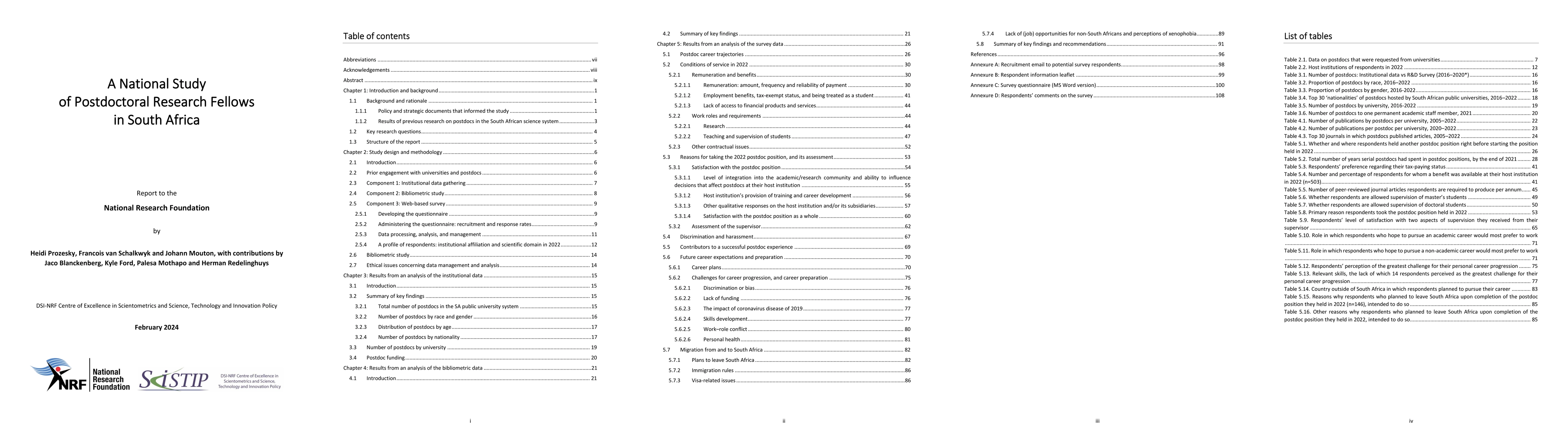 Thumbnail for A national study of postdoctoral research fellows in South Africa