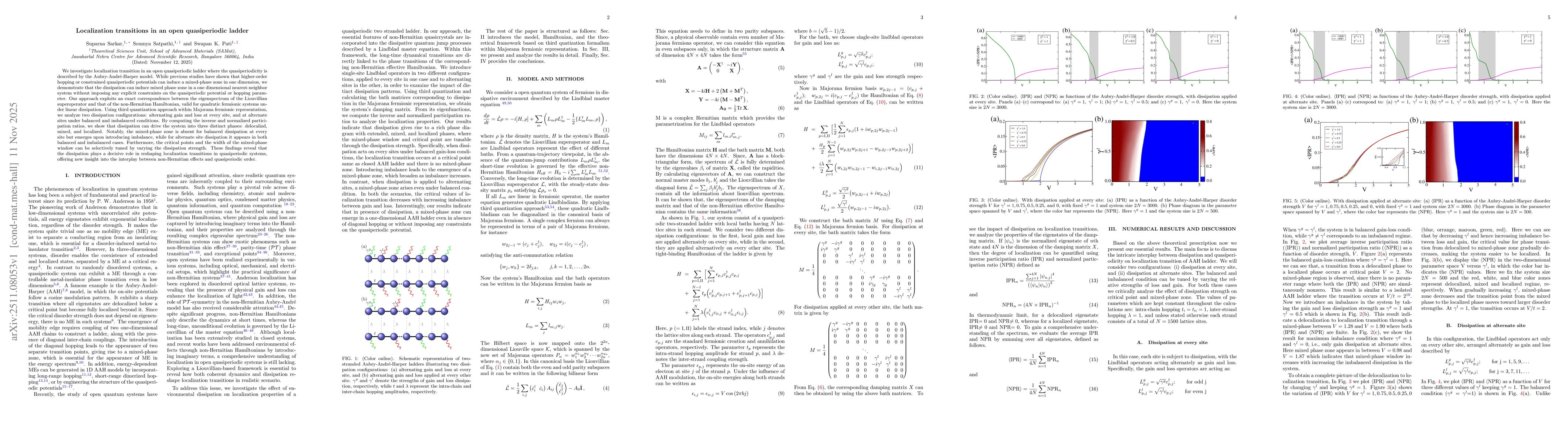 Thumbnail for Localization transitions in an open quasiperiodic ladder