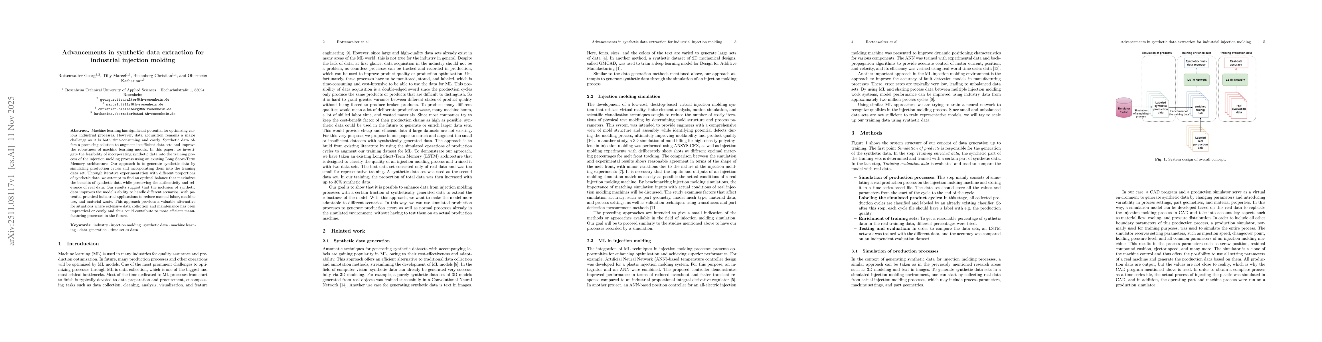 Thumbnail for Advancements in synthetic data extraction for industrial injection molding