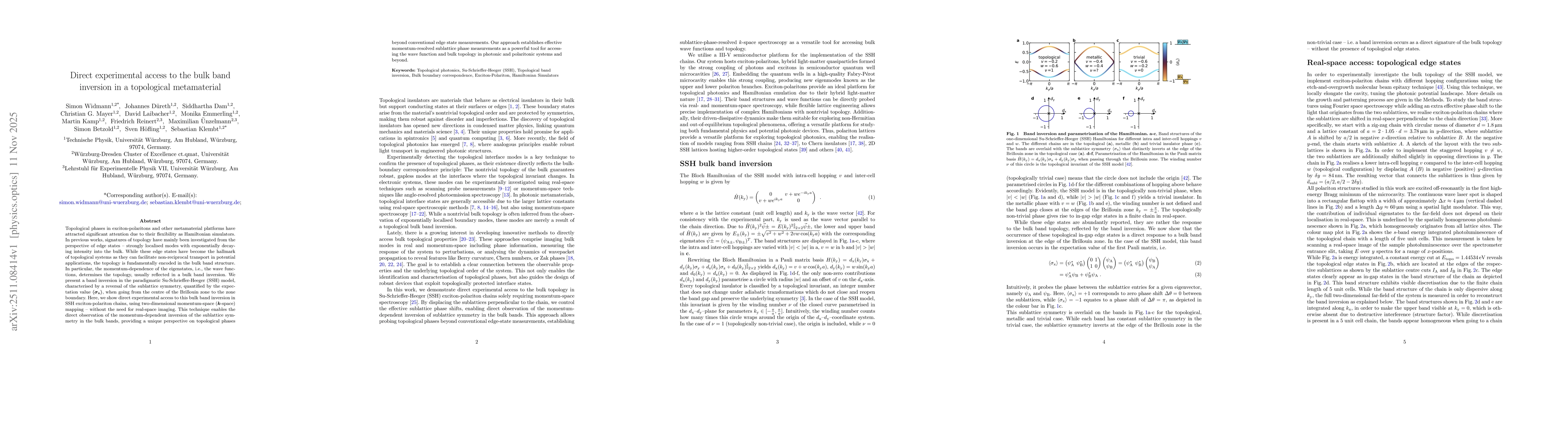 Thumbnail for Direct experimental access to the bulk band inversion in a topological metamaterial