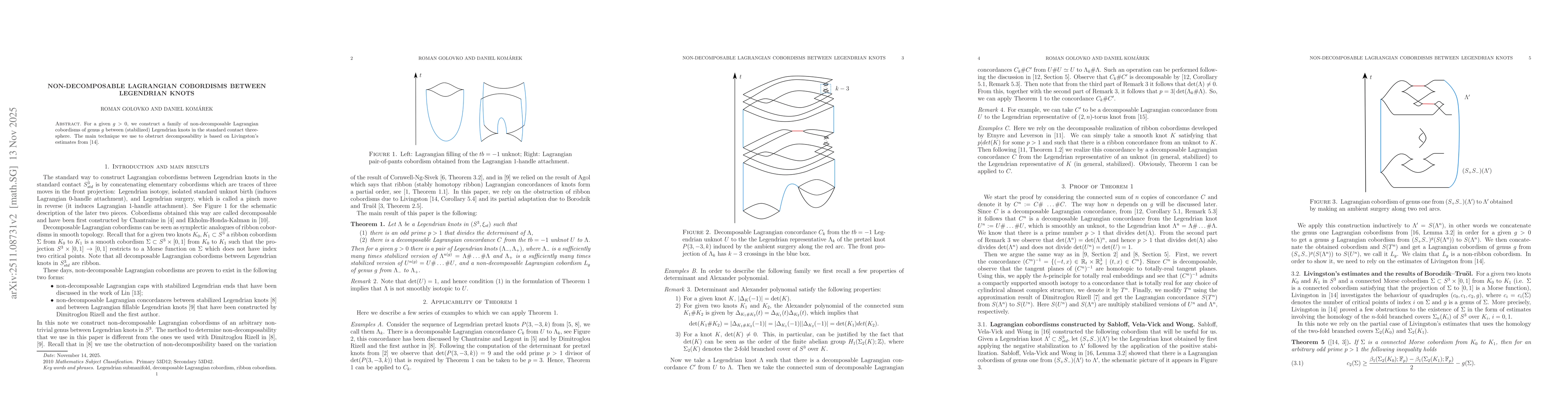 Thumbnail for Non-decomposable Lagrangian cobordisms between Legendrian knots