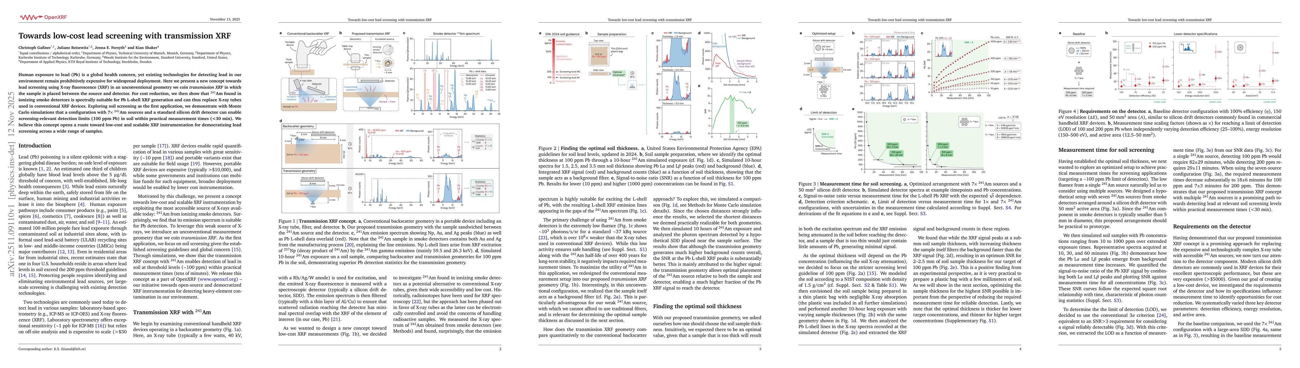 Thumbnail for Towards low-cost lead screening with transmission XRF