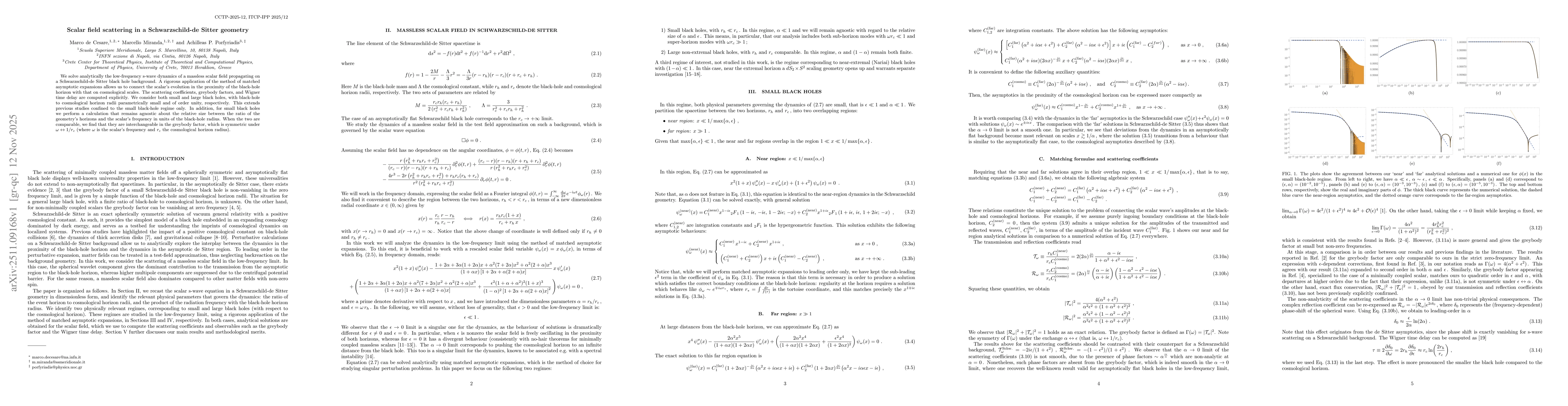 Thumbnail for Scalar field scattering in a Schwarzschild-de Sitter geometry