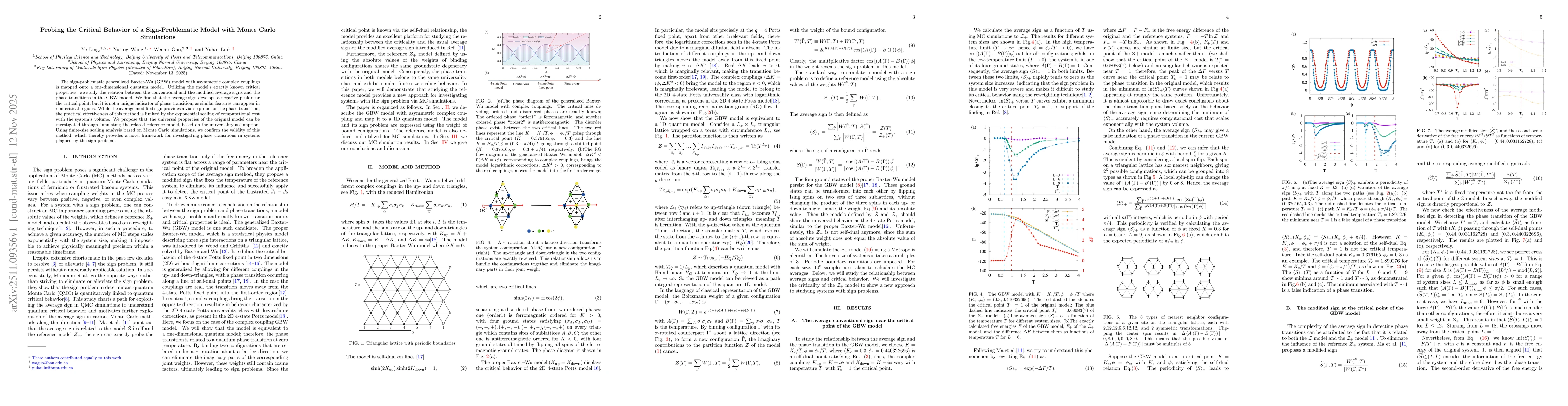 Thumbnail for Probing the Critical Behavior of a Sign-Problematic Model with Monte Carlo Simulations