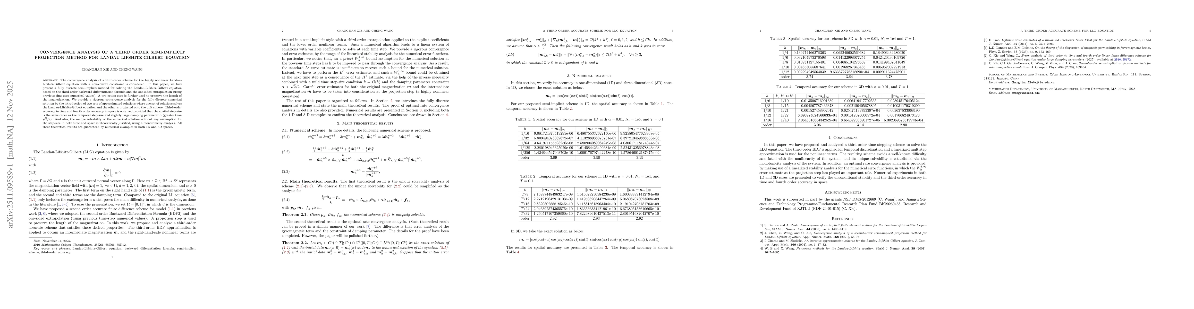 Thumbnail for Convergence analysis of a third order semi-implicit projection method for Landau-Lifshitz-Gilbert equation