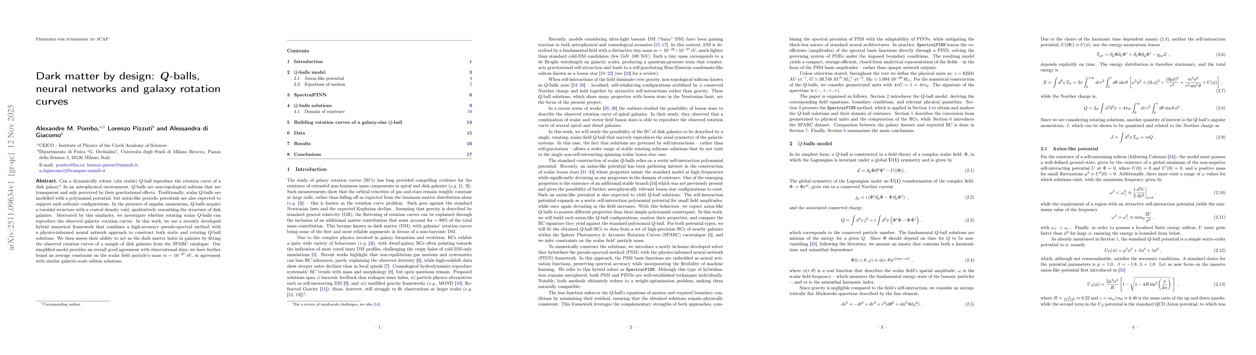 Thumbnail for Dark matter by design: $Q$-balls, neural networks and galaxy rotation curves