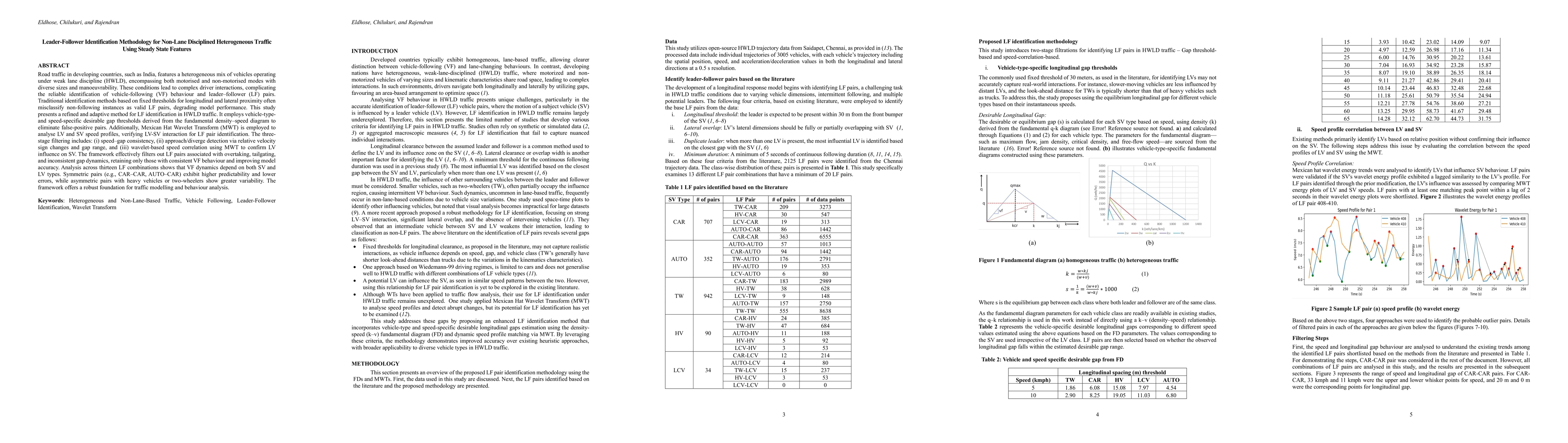 Thumbnail for Leader-Follower Identification Methodology for Non-Lane Disciplined Heterogeneous Traffic Using Steady State Features
