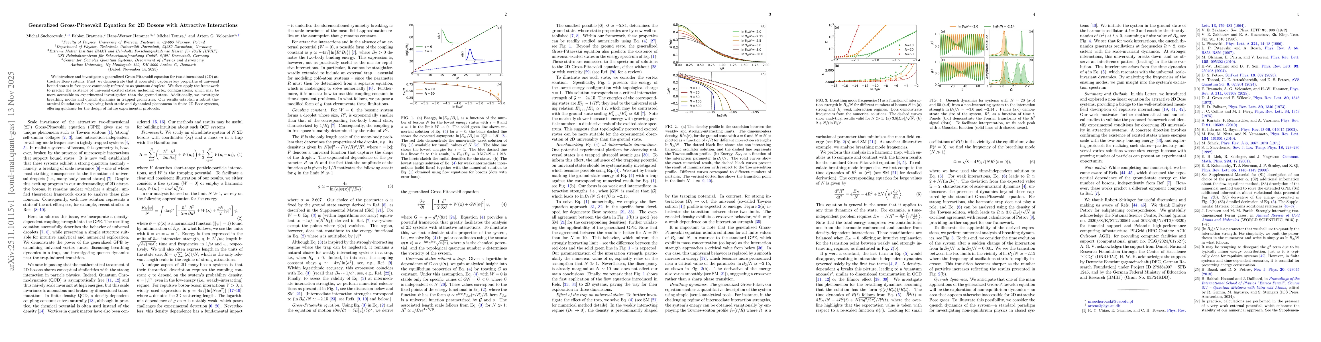 Thumbnail for Generalized Gross-Pitaevskii Equation for 2D Bosons with Attractive Interactions