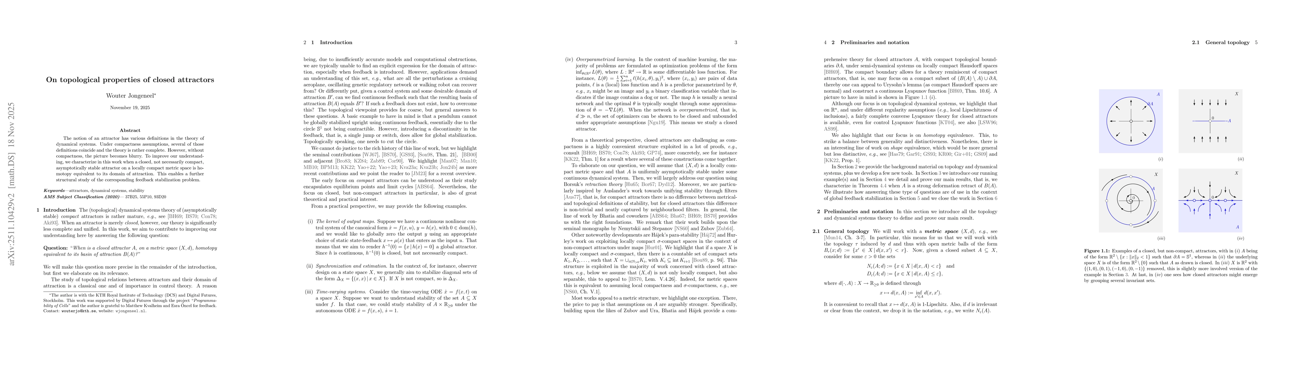 Thumbnail for On topological properties of closed attractors