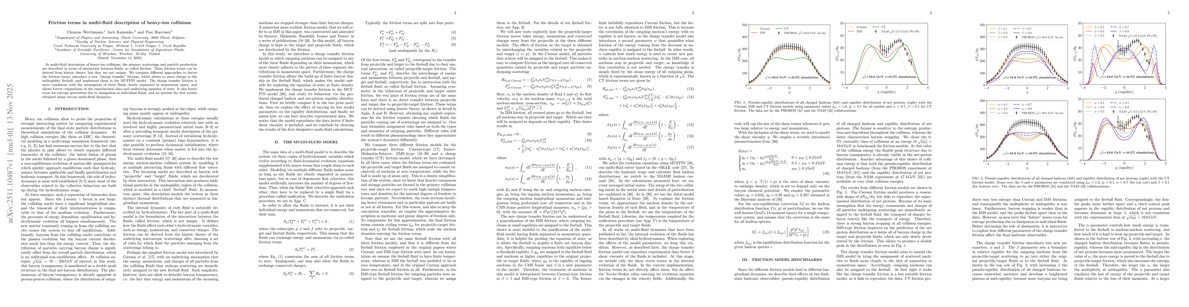 Thumbnail for Friction terms in multi-fluid description of heavy-ion collisions