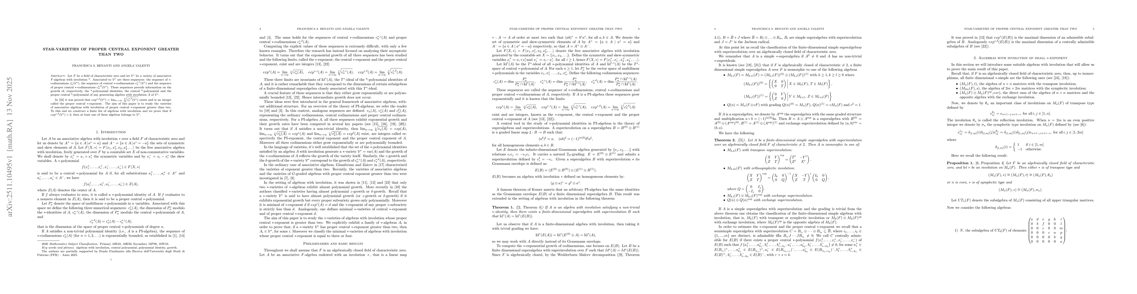 Thumbnail for Star-Varieties of proper central exponent greater than two