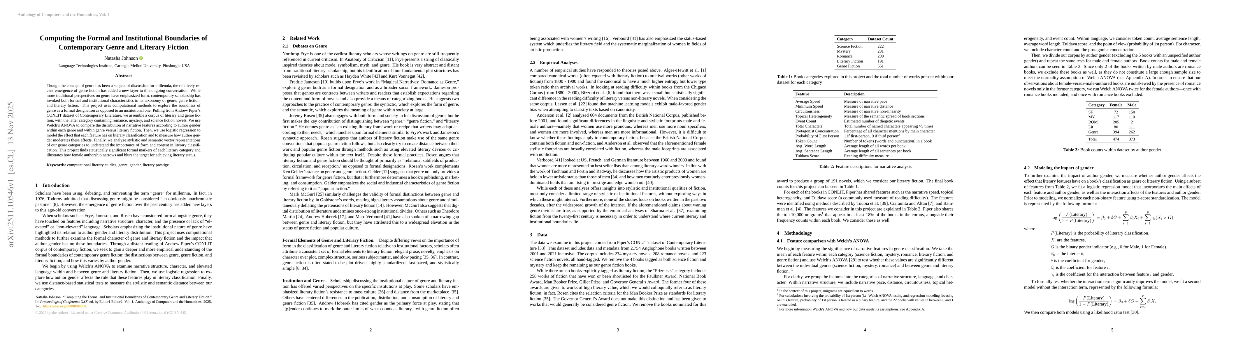 Thumbnail for Computing the Formal and Institutional Boundaries of Contemporary Genre and Literary Fiction
