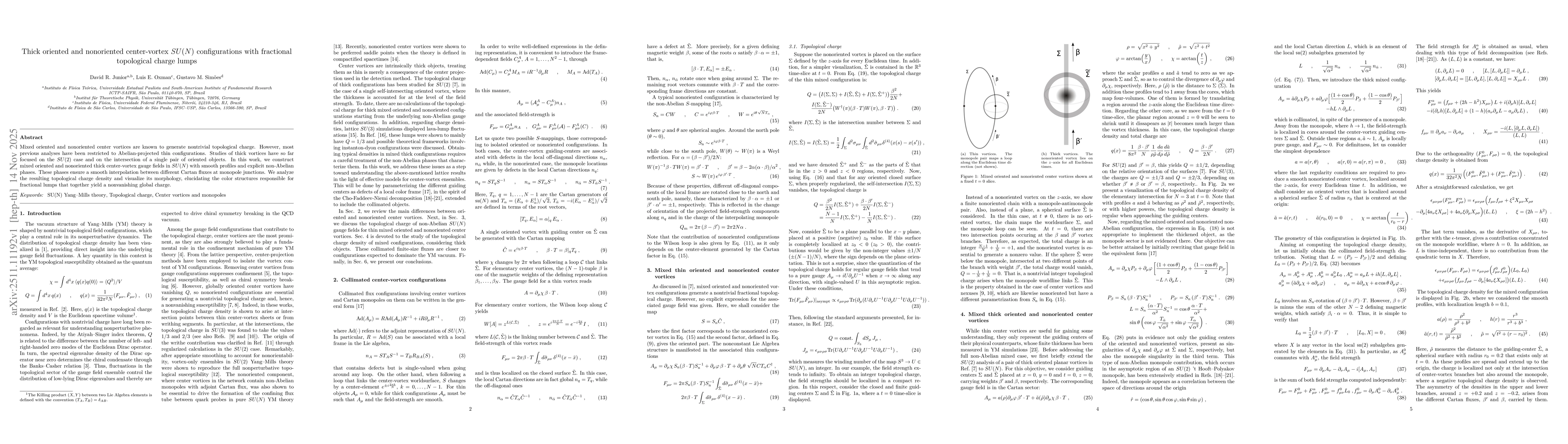 Thumbnail for Thick oriented and nonoriented center-vortex $SU(N)$ configurations with fractional topological charge lumps