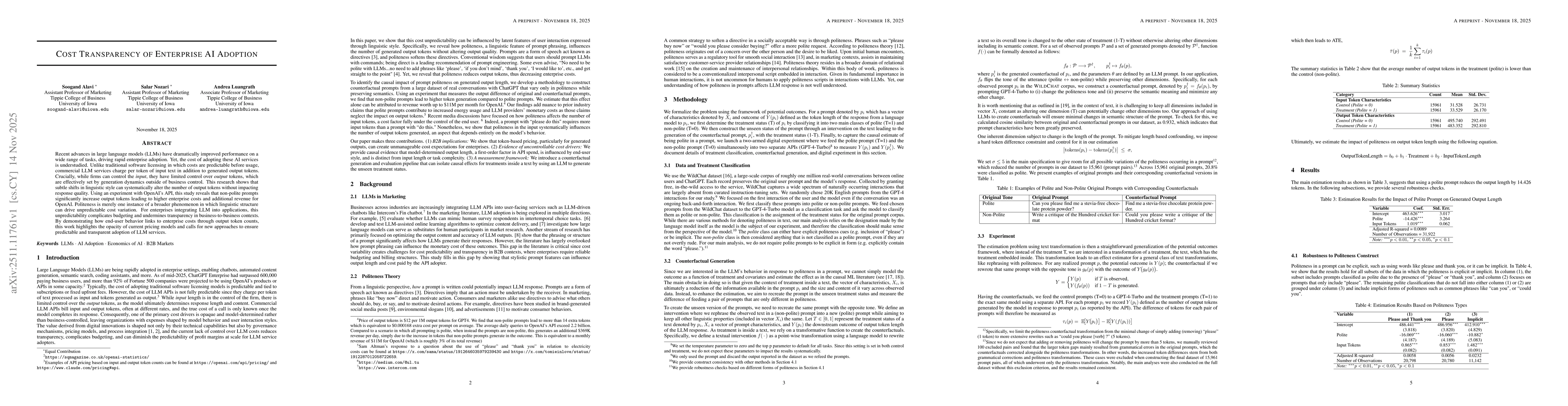 Thumbnail for Cost Transparency of Enterprise AI Adoption
