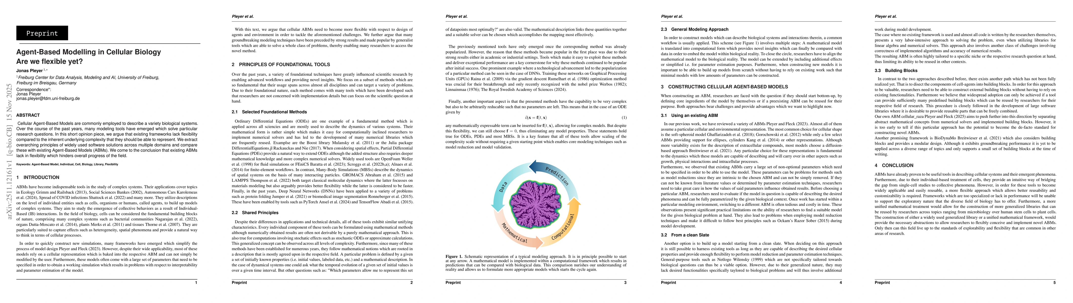 Thumbnail for Agent-Based Modelling in Cellular Biology - Are we flexible yet?