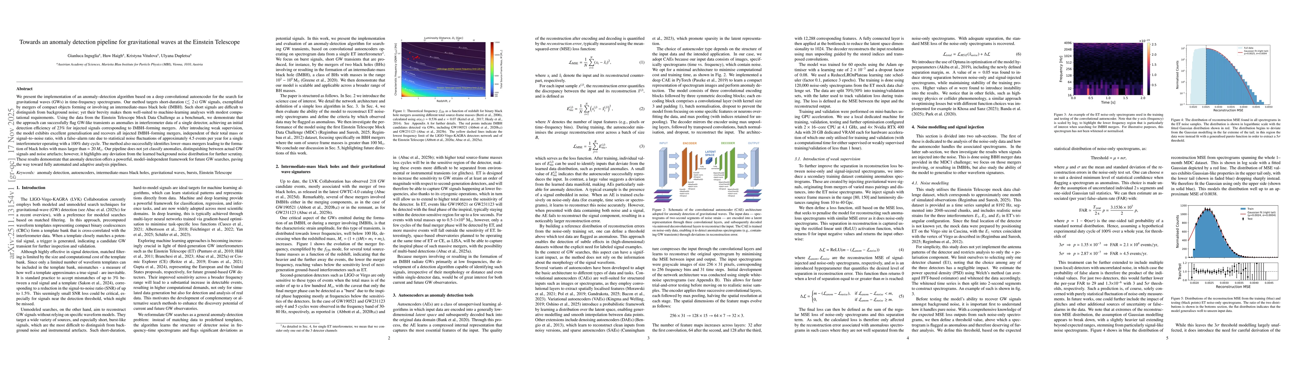 Thumbnail for Towards an anomaly detection pipeline for gravitational waves at the Einstein Telescope