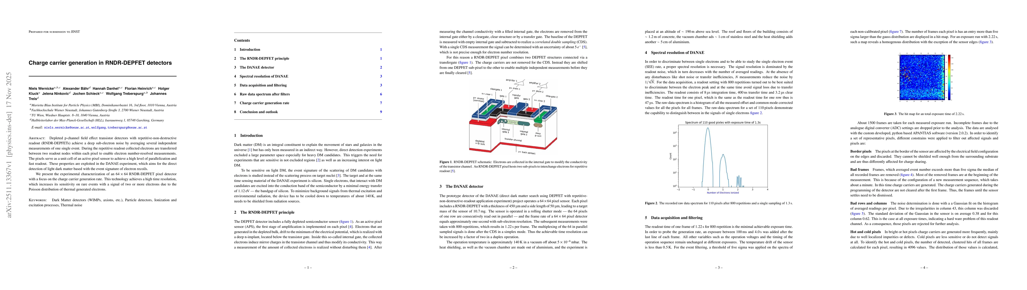 Thumbnail for Charge carrier generation in RNDR-DEPFET Detectors