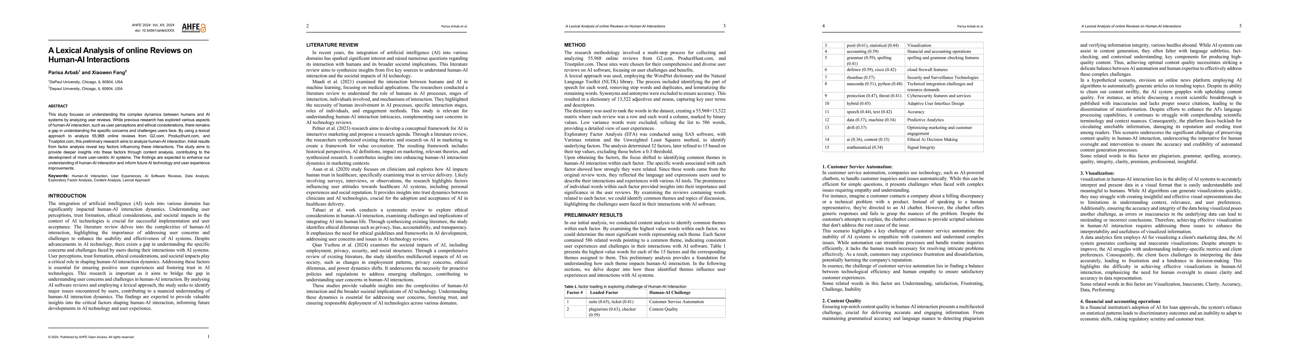 Thumbnail for A Lexical Analysis of online Reviews on Human-AI Interactions