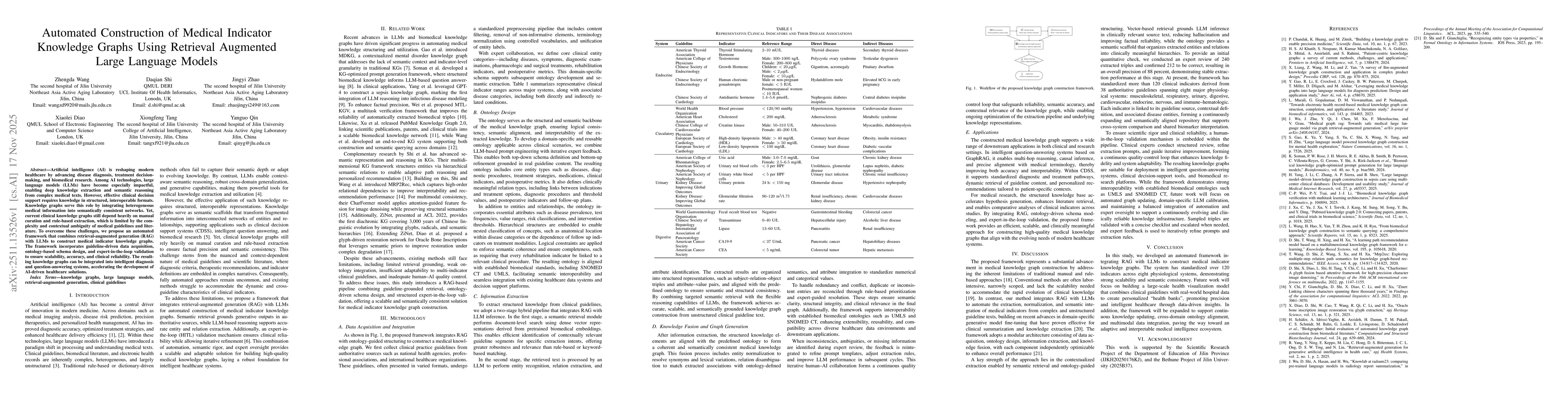 Thumbnail for Automated Construction of Medical Indicator Knowledge Graphs Using Retrieval Augmented Large Language Models