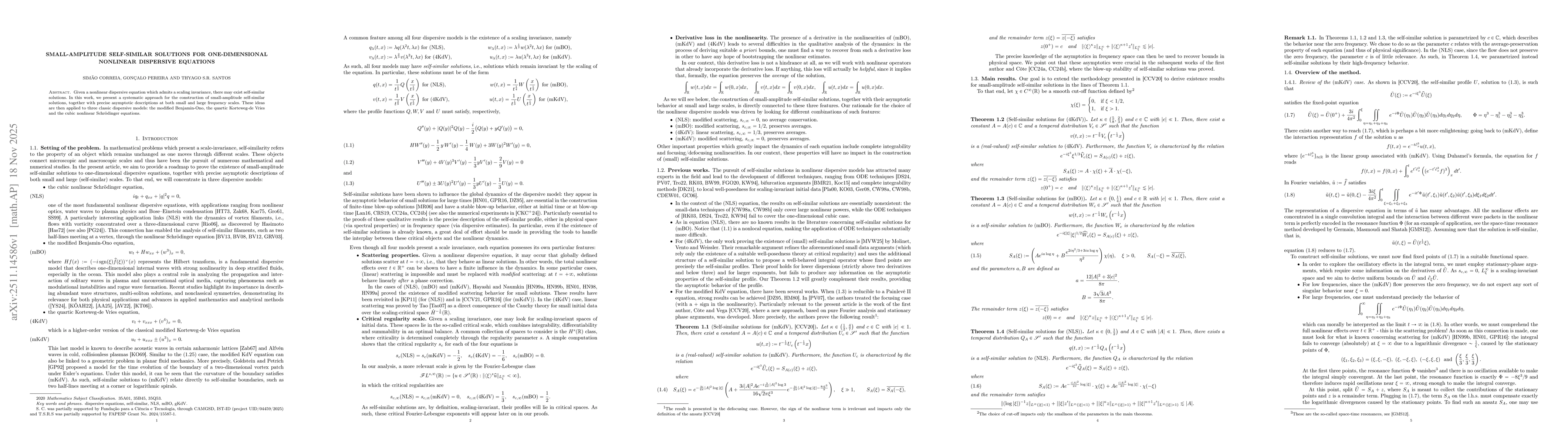 Thumbnail for Small-amplitude self-similar solutions for one-dimensional nonlinear dispersive equations