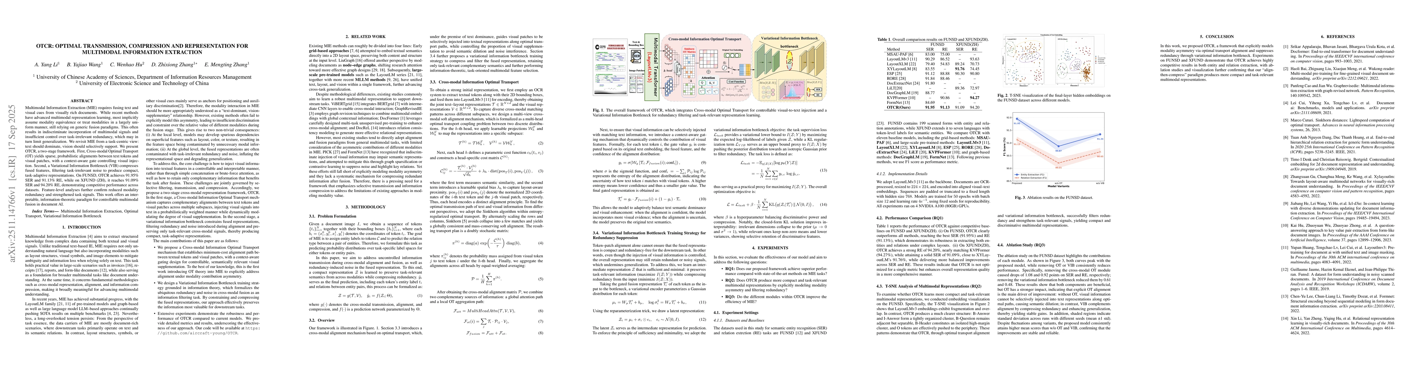 Thumbnail for OTCR: Optimal Transmission, Compression and Representation for Multimodal Information Extraction