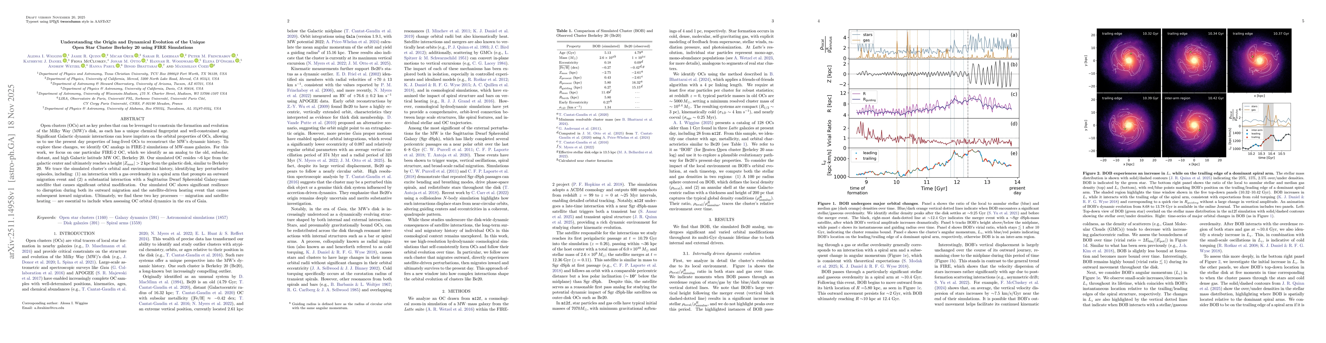 Thumbnail for Understanding the Origin and Dynamical Evolution of the Unique Open Star Cluster Berkeley 20 using FIRE Simulations