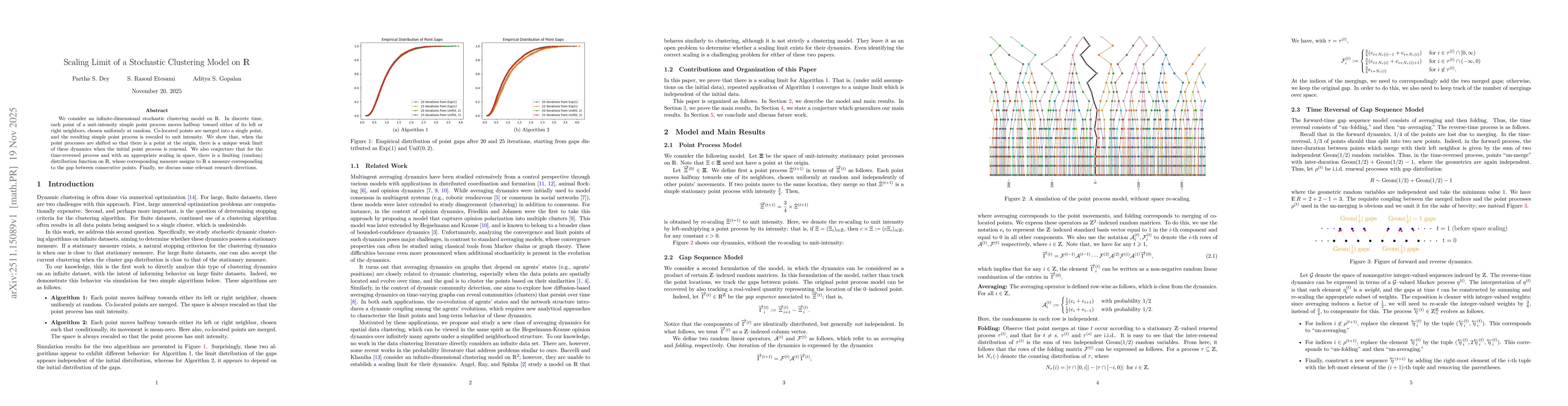 Thumbnail for Scaling Limit of a Stochastic Clustering Model on $\mathbb{R}$