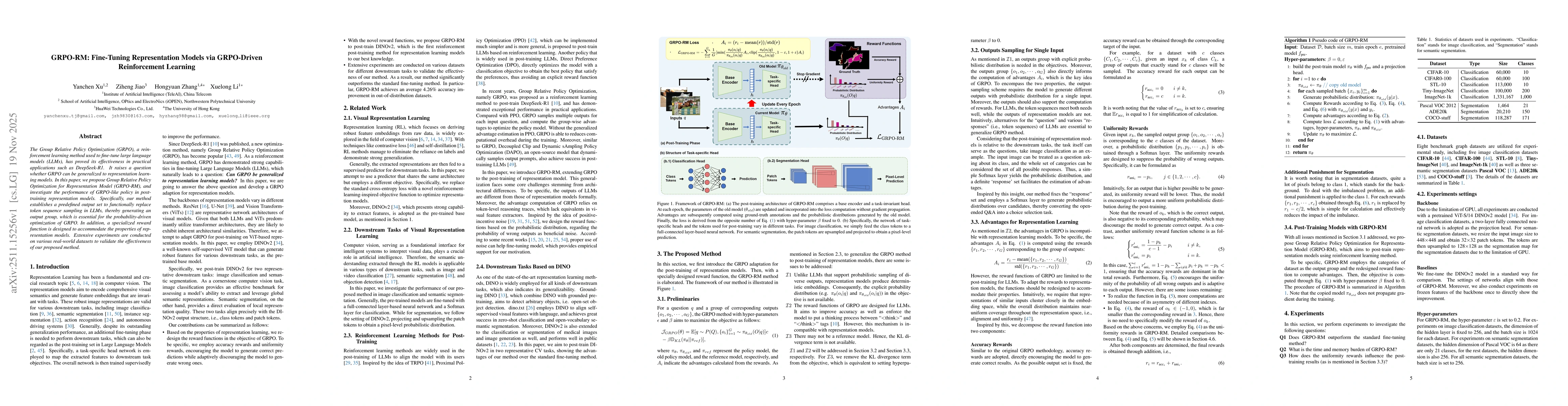 Thumbnail for GRPO-RM: Fine-Tuning Representation Models via GRPO-Driven Reinforcement Learning