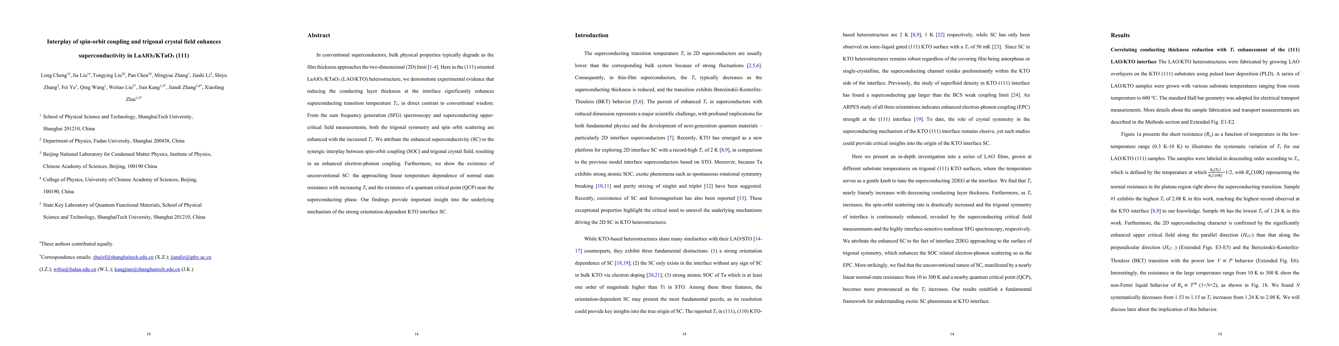 Thumbnail for Interplay of spin-orbit coupling and trigonal crystal field enhances superconductivity in $LaAlO_3/KTaO_3$ (111)
