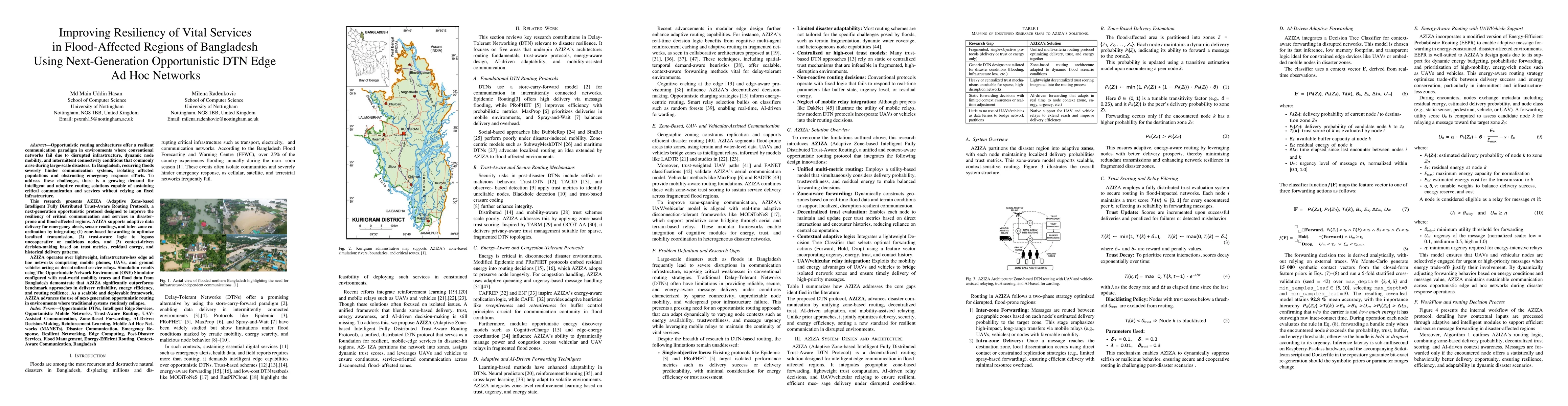 Thumbnail for Improving Resiliency of Vital Services in Flood-Affected Regions of Bangladesh Using Next-Generation Opportunistic DTN Edge Ad Hoc Networks