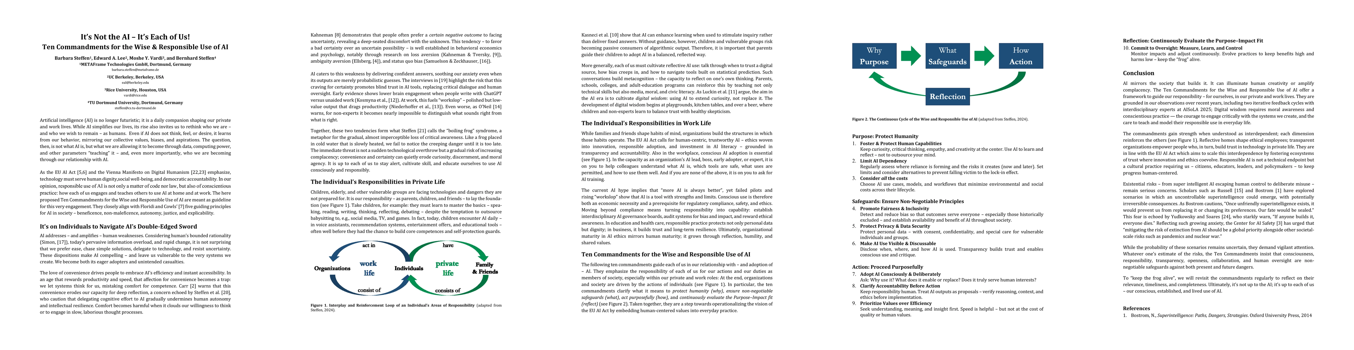 Thumbnail for It's Not the AI - It's Each of Us! Ten Commandments for the Wise & Responsible Use of AI
